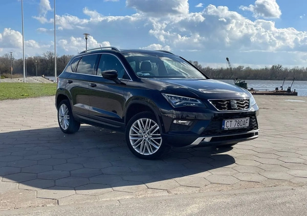 Seat Ateca cena 72890 przebieg: 81000, rok produkcji 2016 z Toruń małe 326